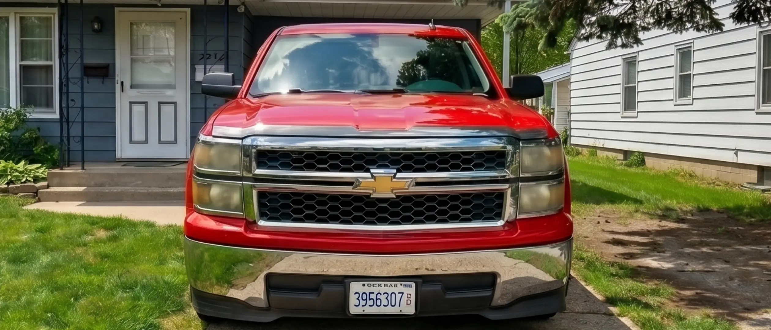 Foggy headlights - before restoration